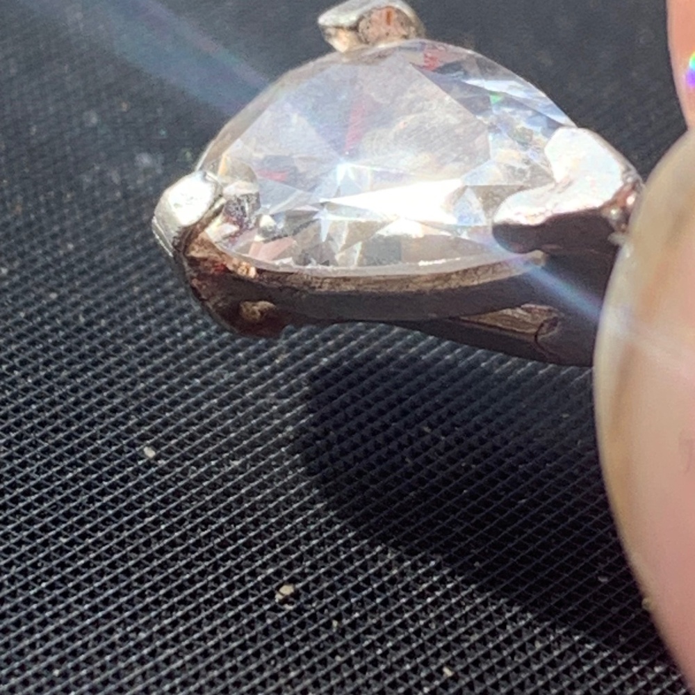 vintage teardrop pendant